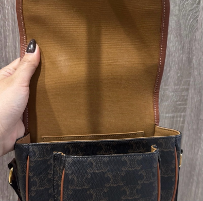 Celine folco馬鞍包-4