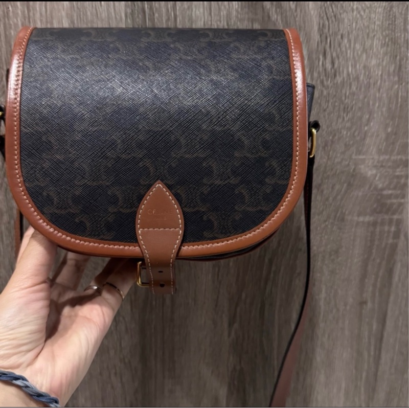 Celine folco馬鞍包-5