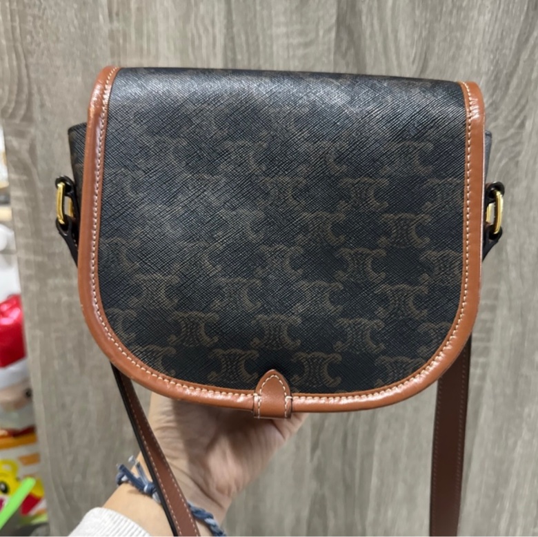 Celine folco馬鞍包-6