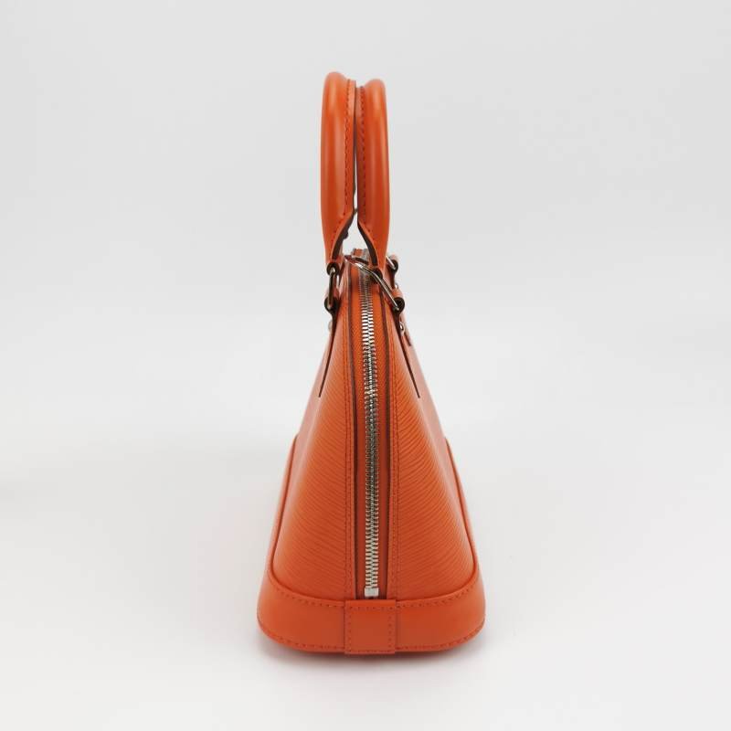 Louis Vuitton (LV) AlmaBB牛皮純色水波紋貝殼包斜背包單肩包-2