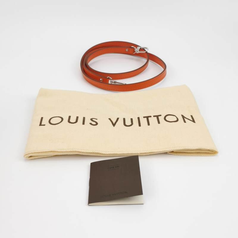 Louis Vuitton (LV) AlmaBB牛皮純色水波紋貝殼包斜背包單肩包-7