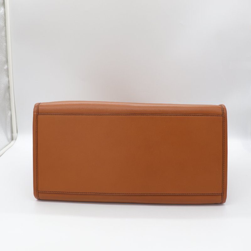 Fendi 芬迪 Tote 焦糖色 牛皮 大號 托特包 手提包-2