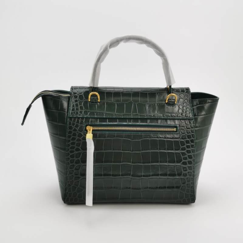 Celine Belt鯰魚包Micro牛皮純色紐結飾帶斜背包單肩包-4