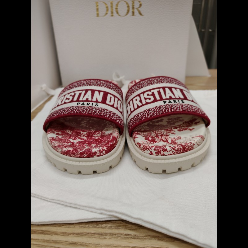 全新Dior DWay 拖鞋-2