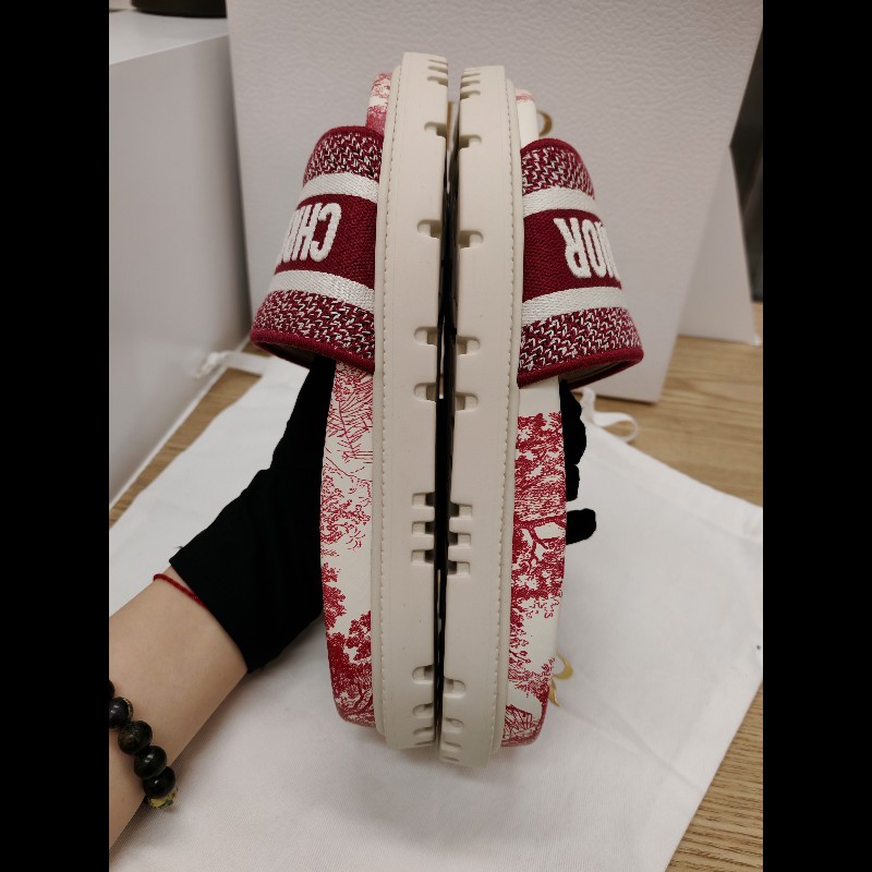 全新Dior DWay 拖鞋-6