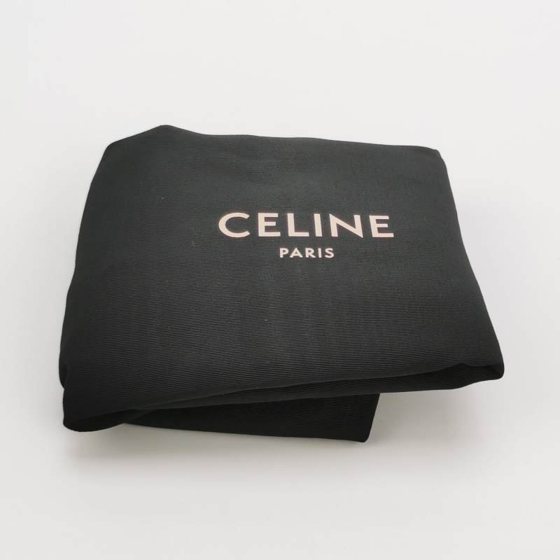 Celine Ava半月包牛皮凱旋門印花月牙輪廓單肩包-7