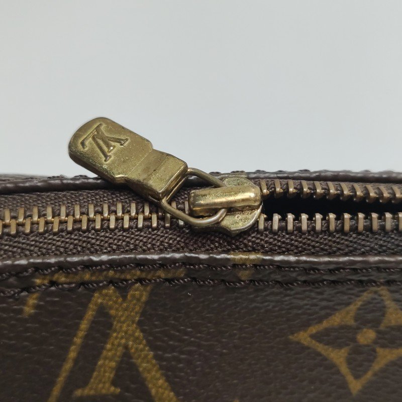 Louis Vuitton (LV) Papillon巴比龍超迷你牛皮Monogram印花圓筒包手提包-7