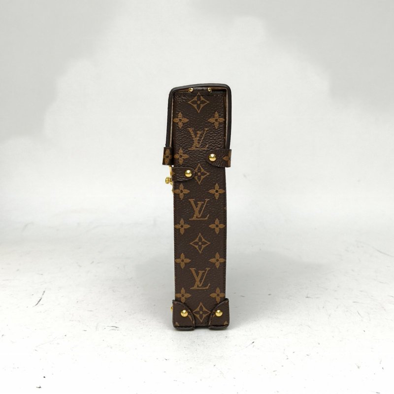 LOUIS VUITTON TrunkVertical手機包老花PVC晶片肩背包-1