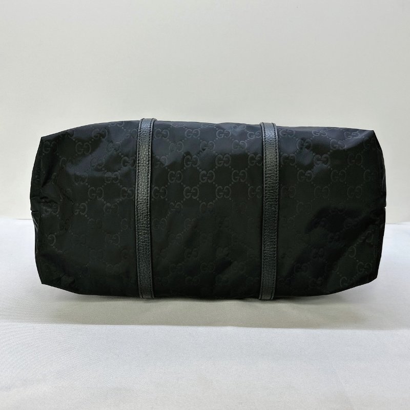 GUCCI 尼龍雙G印花托特包-6
