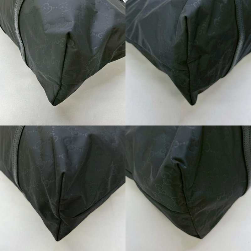 GUCCI 尼龍雙G印花托特包-7