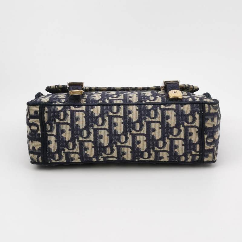 Dior Diorcamp小號帆布Oblique老花Christian Dior標誌斜背包肩肩包-5