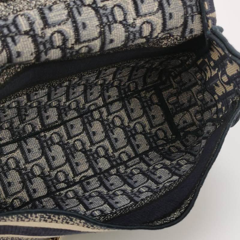 Dior Diorcamp小號帆布Oblique老花Christian Dior標誌斜背包肩肩包-6