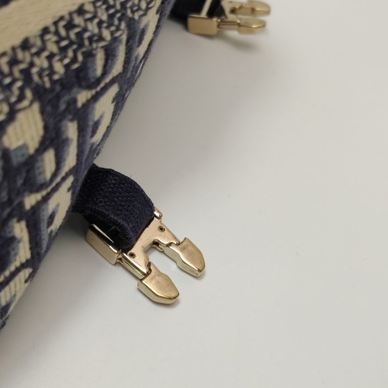 Dior Diorcamp小號帆布Oblique老花Christian Dior標誌斜背包肩肩包-9