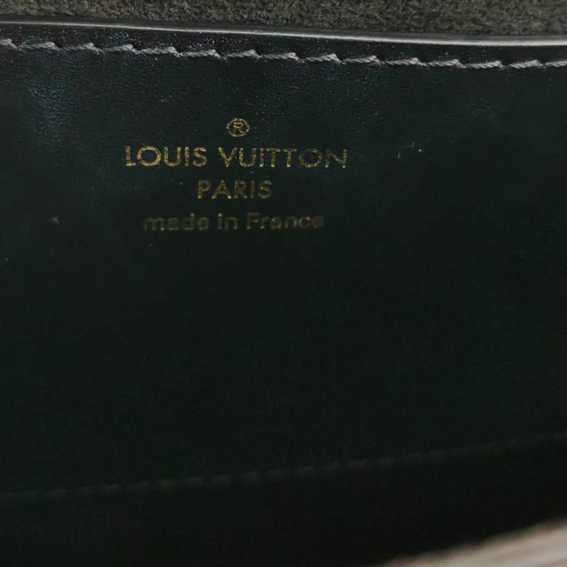 Louis Vuitton (LV) Tilsitt牛皮拼色老花金屬扣斜挎包肩背包晶片款-7