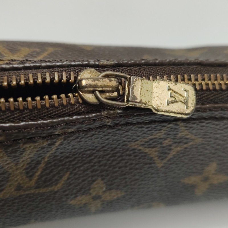 Louis Vuitton (LV) Papillon巴比龍超迷你牛皮Monogram印花圓筒包手提包-8