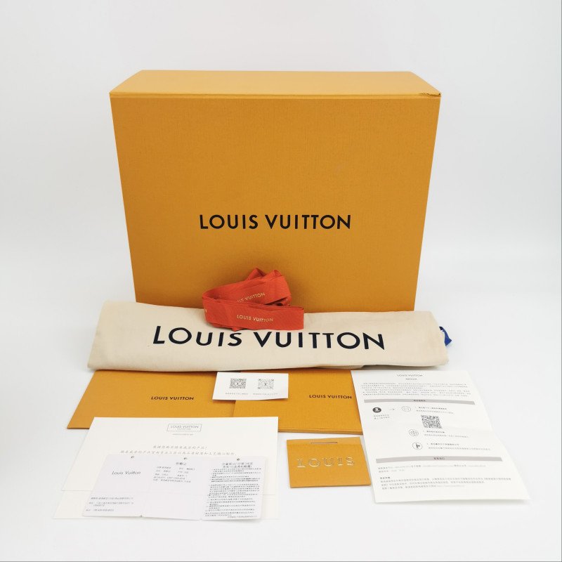 Louis Vuitton (LV) NOEBB植鞣革Monogram印花抽繩斜挎包肩背包晶片款-8