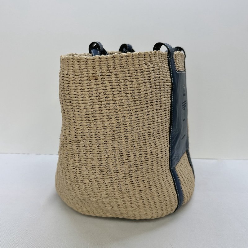 CHLOE x Mifuko聯名草編托特包-3