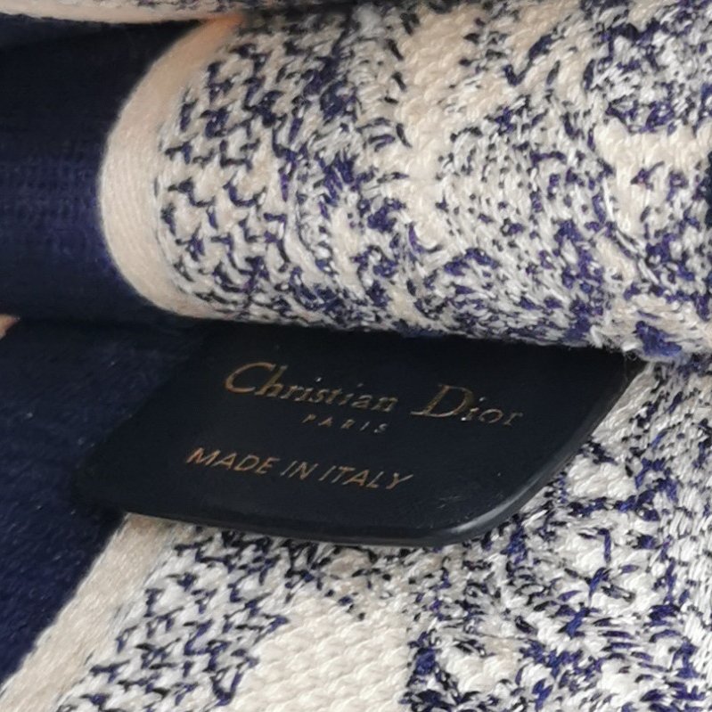 Dior Book Tote迷你帆布字母Logo手提包-7