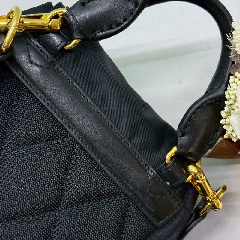 BURBERRY The Rucksack黑色尼龍後背包-5