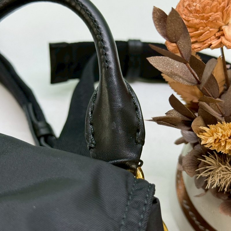 BURBERRY The Rucksack黑色尼龍後背包-6