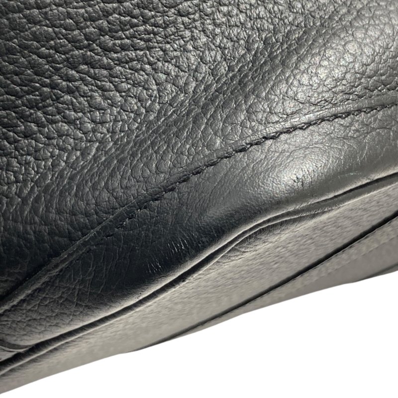 HERMES 愛馬仕 GARDEN PARTY 36  托特包 黑色 銀釦-6