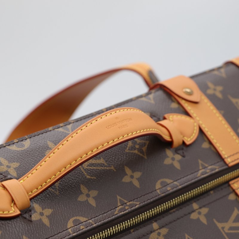 Louis Vuitton 路易威登 Monogram Soft Trunk 背包 MM Trunk M44749 行李箱 飛機箱 雙肩包 2019 年-4