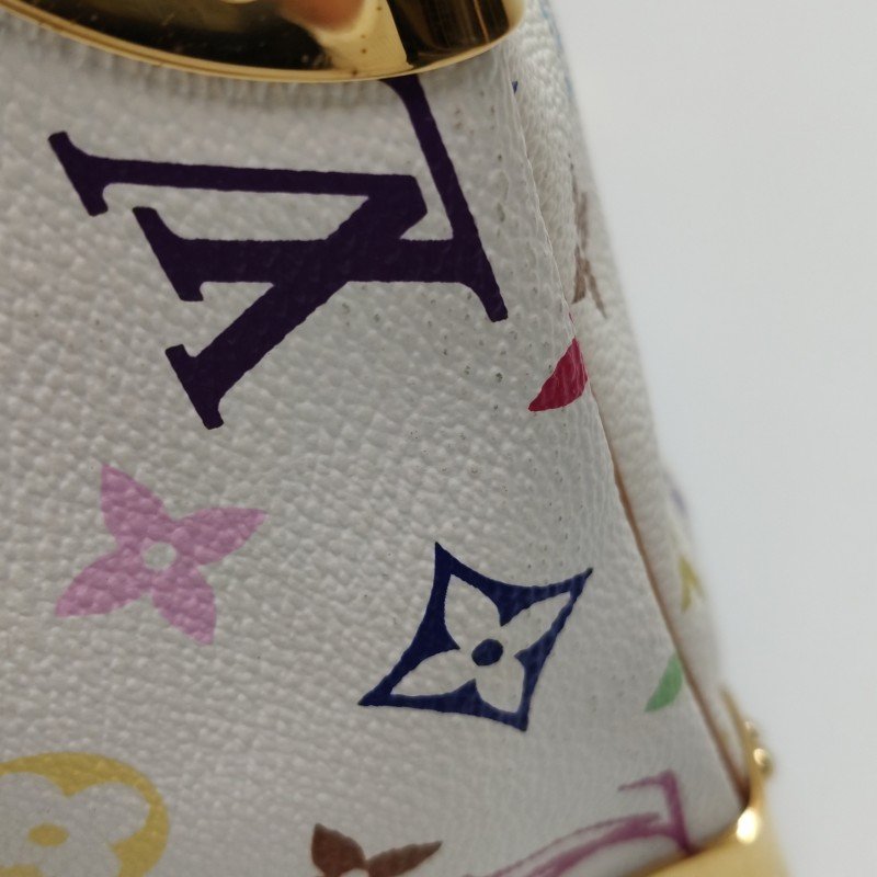 Louis Vuitton (LV) Speedy30植鞣革白三彩波士顿包手提包-18