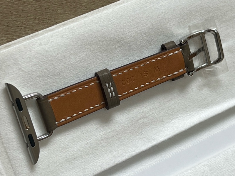 Apple Watch Hermes 42mm Attelage Single Tour 錶帶-9