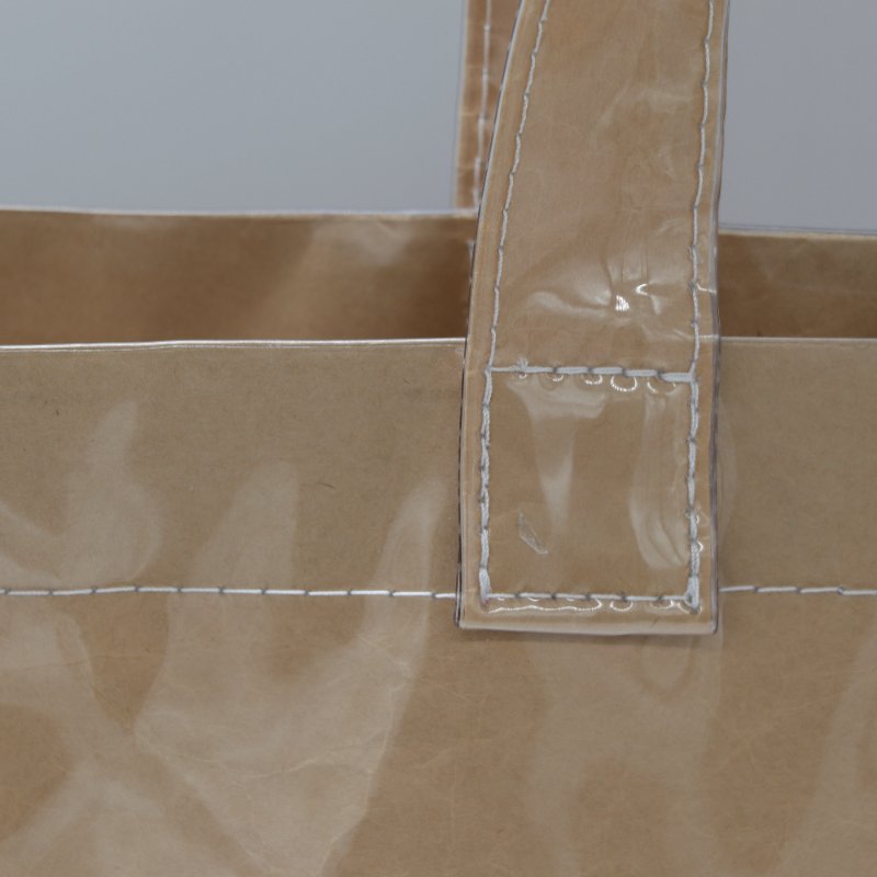 COMME des GARCONS PVC 牛皮 紙袋 托特包 單肩包-7