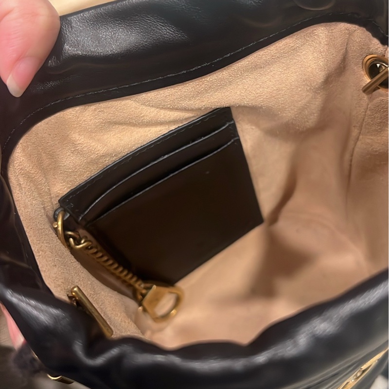 Gucci 馬夢水桶包🤎99成新/全配（保卡 防塵袋 盒子 紙袋）-4