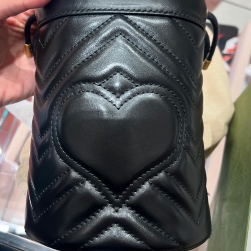 Gucci 馬夢水桶包🤎99成新/全配（保卡 防塵袋 盒子 紙袋）-7