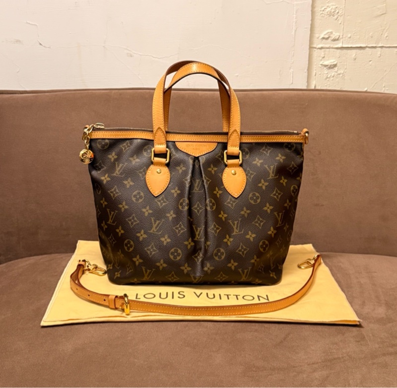 LV派拉蒙包M40145 老花 中款-0