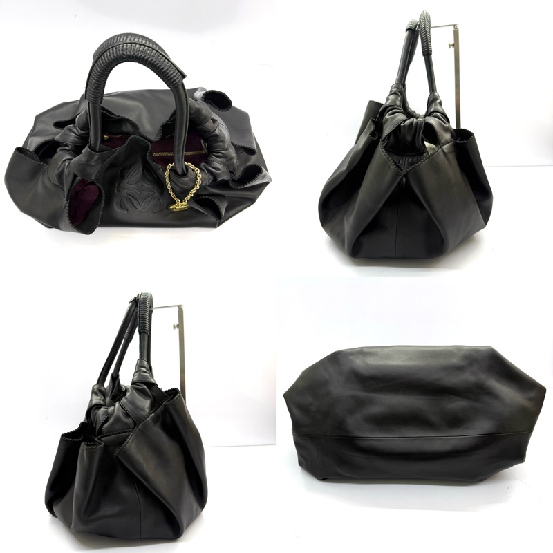 LOEWE 黑色NAPPA AIRE NAPA手提包-3