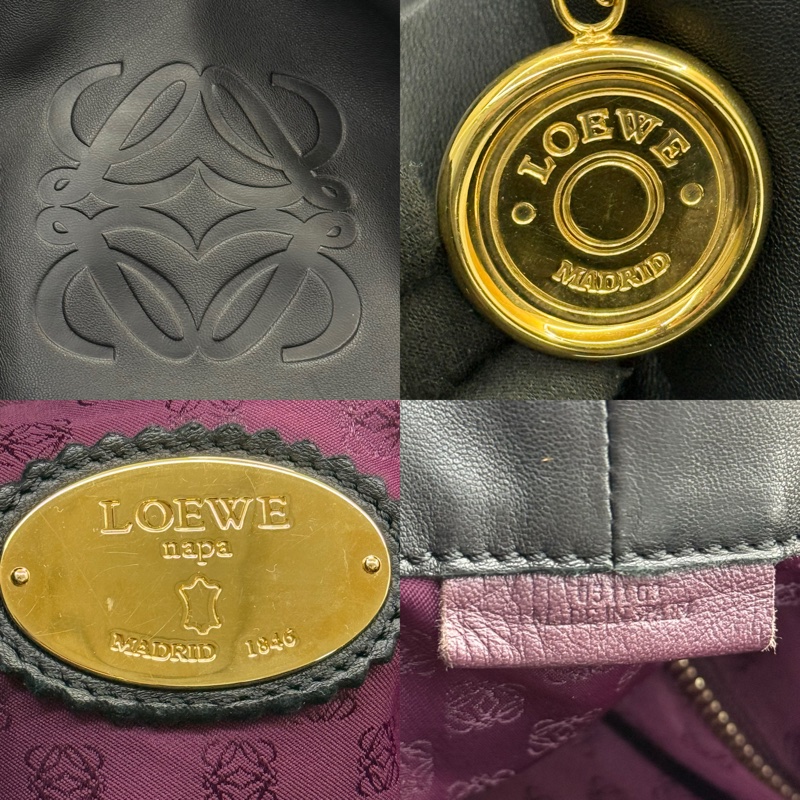 LOEWE 黑色NAPPA AIRE NAPA手提包-7