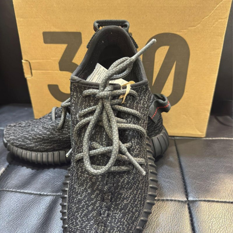 💎Han's house精品服飾💎 Yeezy Boost 350 Pirate Black 黑武士 BB5350 女款 UK 4-0