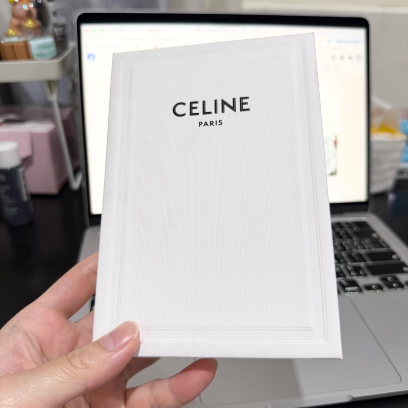 CELINE TRIOMPHE標誌印花卡夾 10L832CQH.04LU-5