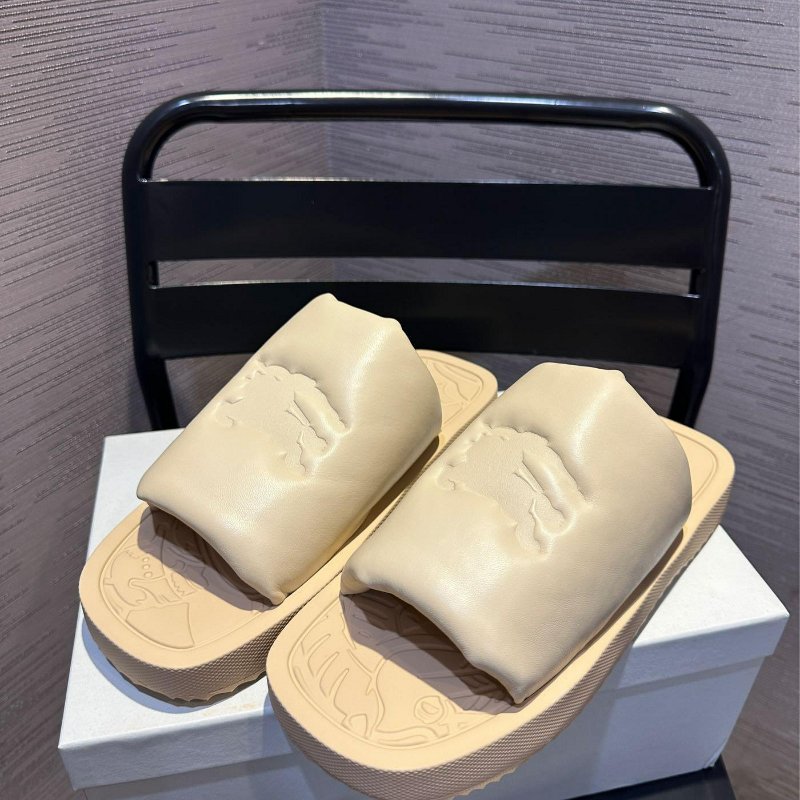 💎Han's house精品服飾💎 burberry 戰馬 小羊皮 拖鞋 義大利製 現貨 7 ~ 8 原價26000-0