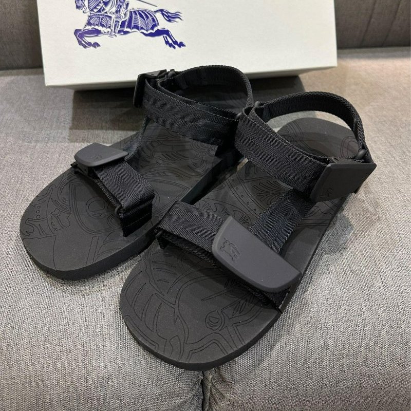 💎Han's house精品服飾💎burberry trek 戰馬 拖鞋 義大利製 現貨 43-0