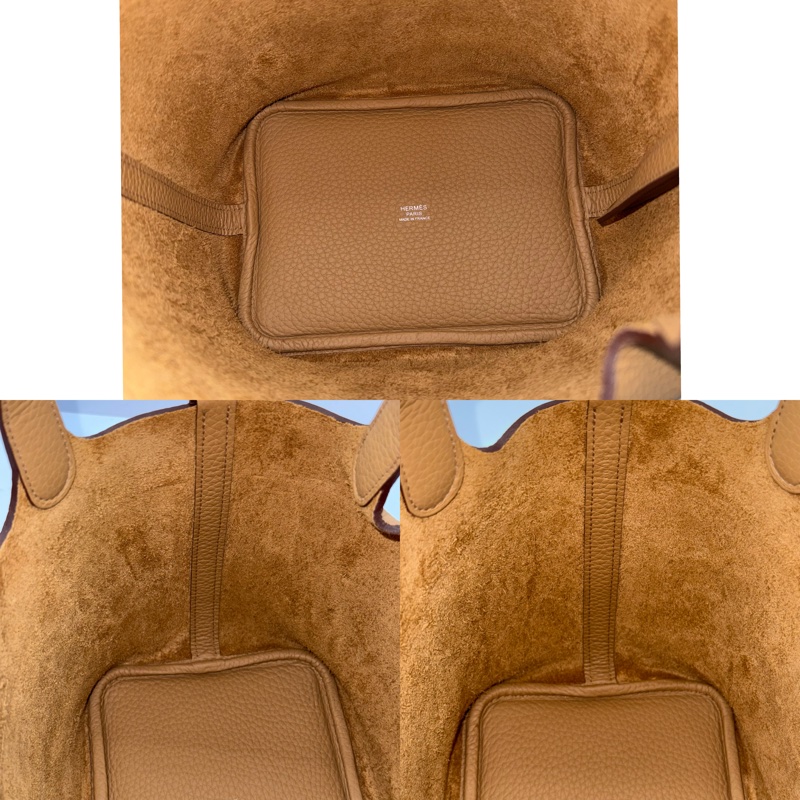 HERMES 愛馬仕 4B BISCUIT 餅乾色 PICOTIN LOCK 18 PM G刻-5