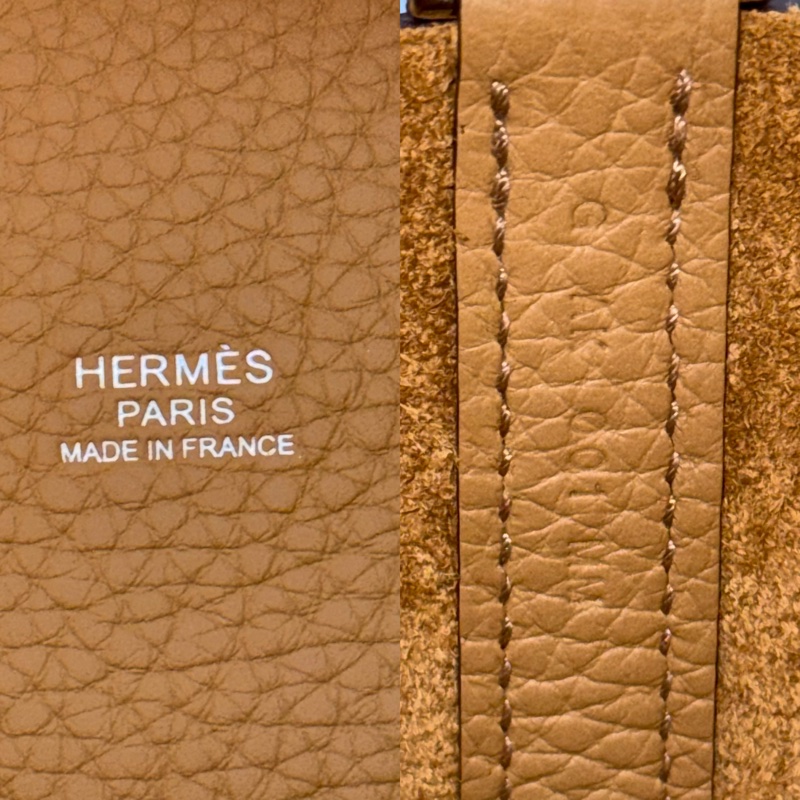 HERMES 愛馬仕 4B BISCUIT 餅乾色 PICOTIN LOCK 18 PM G刻-6