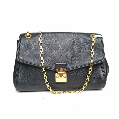 LOUIS VUITTON VAVIN小號25黑色牛皮2015肩背包