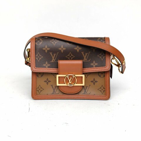 LOUIS VUITTON Dauphine達芙妮Mini20老花PVC2020肩背包