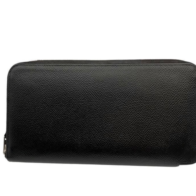 愛馬仕 Hermes Azap 長款絲綢圓形拉鍊長皮夾-1