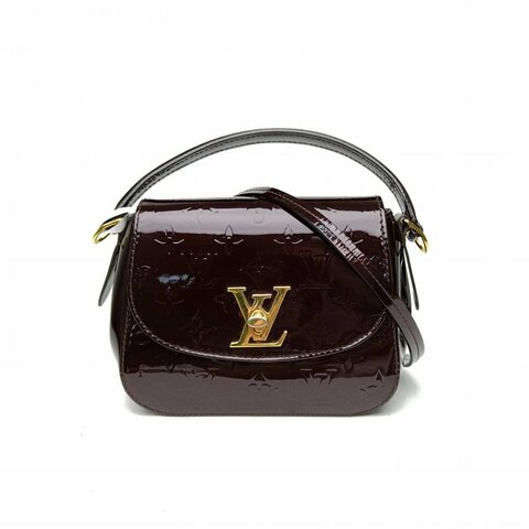 LOUIS VUITTON PASADENAMVPOPPY手提包車厘子紅漆皮2017肩背包