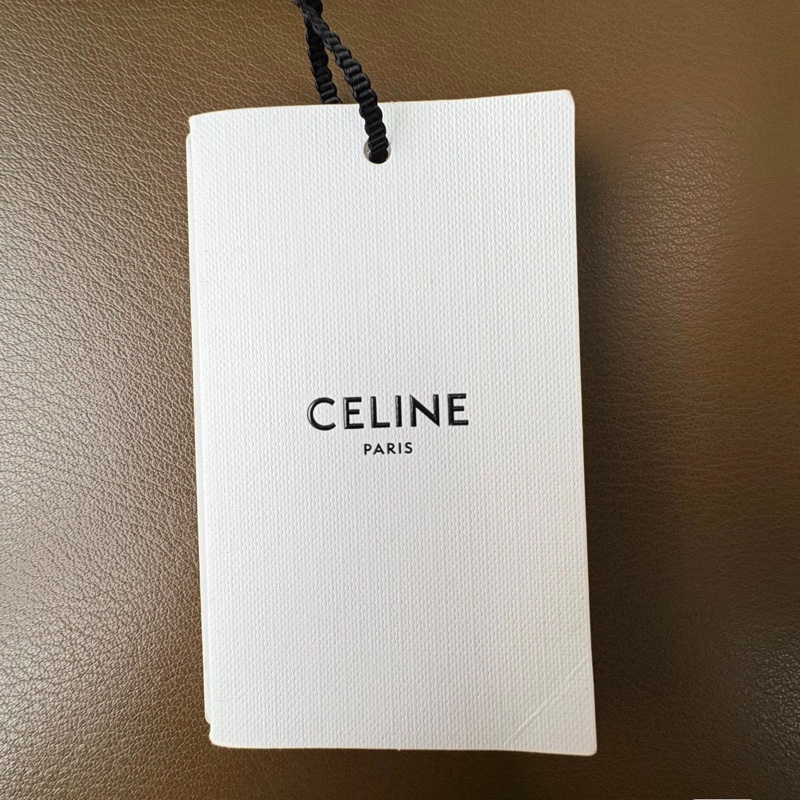 Celine瑟琳 灰色大logo短袖T恤 全新帶吊牌 S碼-2