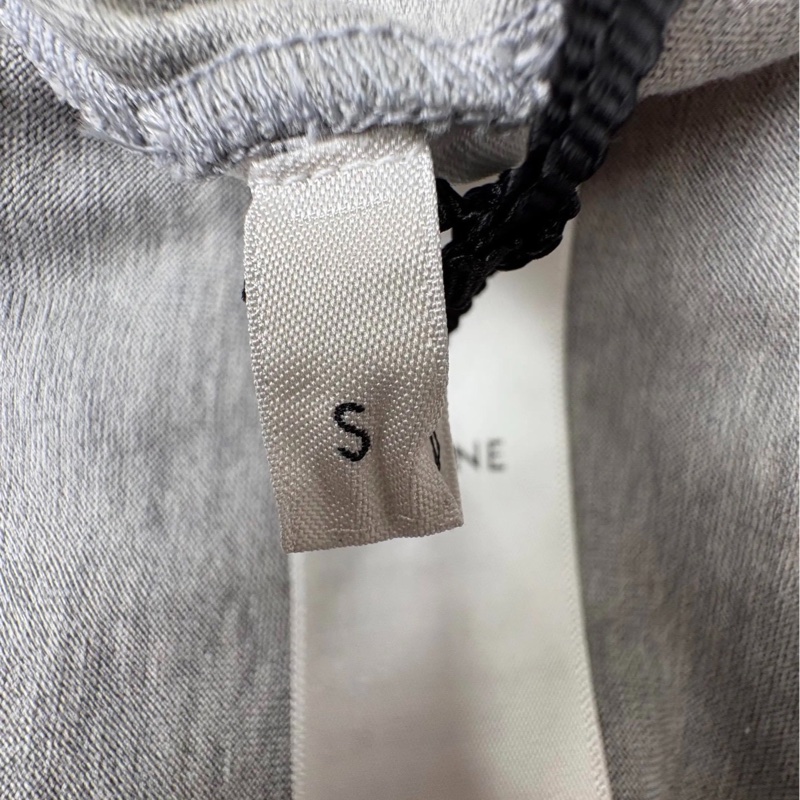 Celine瑟琳 灰色大logo短袖T恤 全新帶吊牌 S碼-4