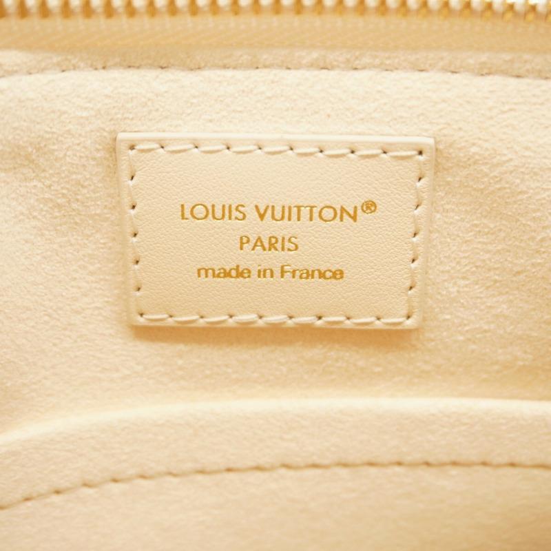 路易威登 Monogram Empreinte Skyline PM 手提包 M29153 米白色兩用包（女款）-4