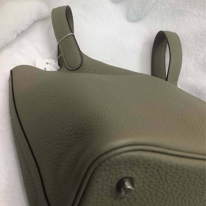 Hermes Picotin 22鼠尾草綠 U Stamp TC XC389-10