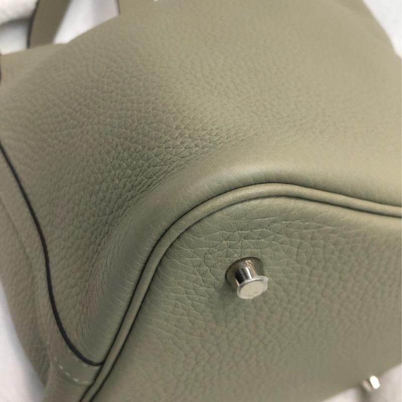 Hermes Picotin 22鼠尾草綠 U Stamp TC XC389-11