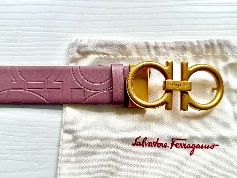 Salvatore Ferragamo 經典女用皮帶-3